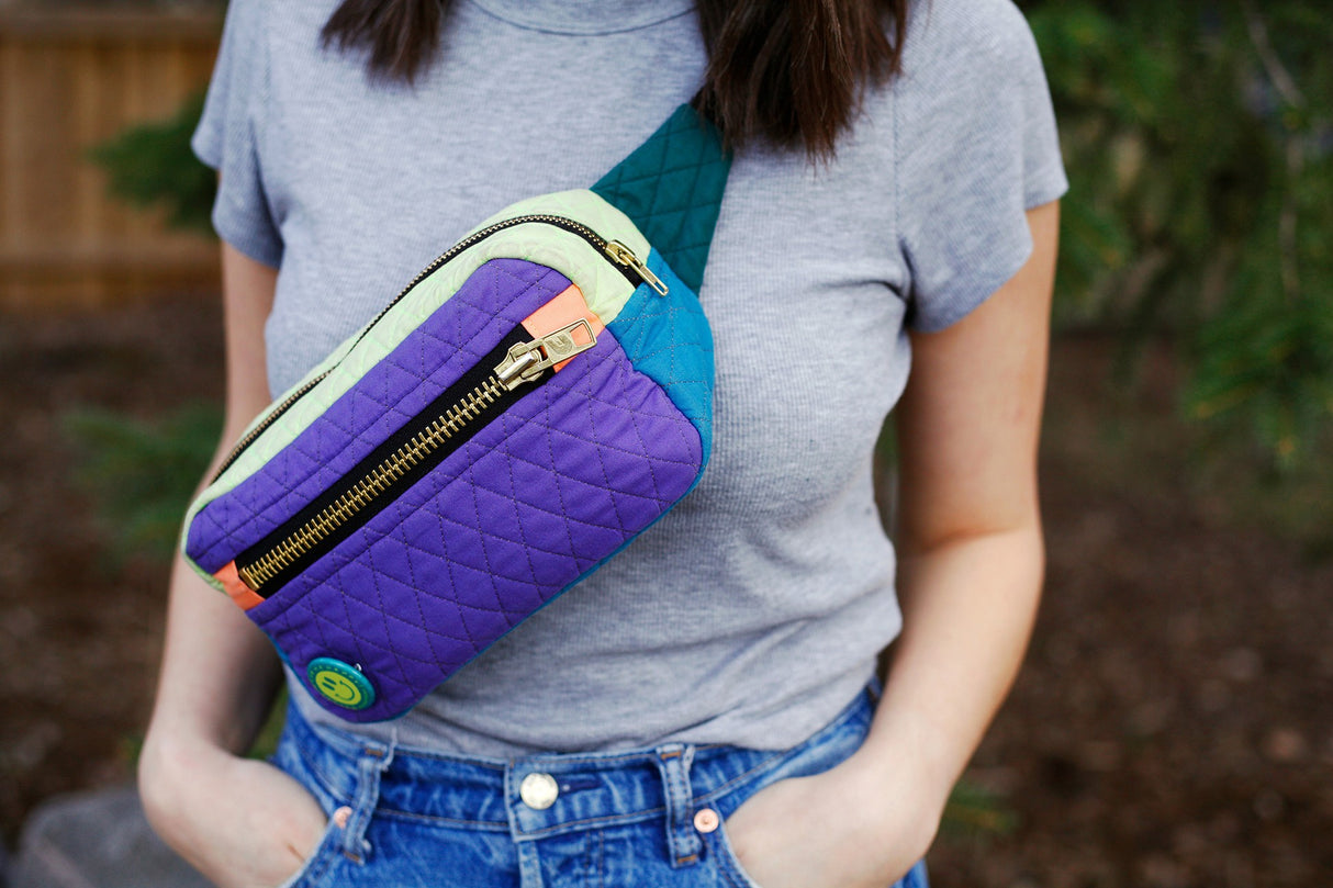 Emerson Crossbody Quilted Bag Pattern by The Blanket Statement
