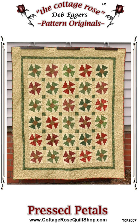 Pressed Petals Quilt Pattern by Cottage Rose