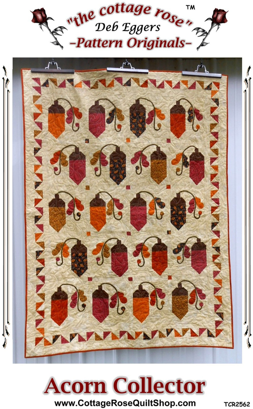 Acorn Collector Quilt Pattern by Cottage Rose