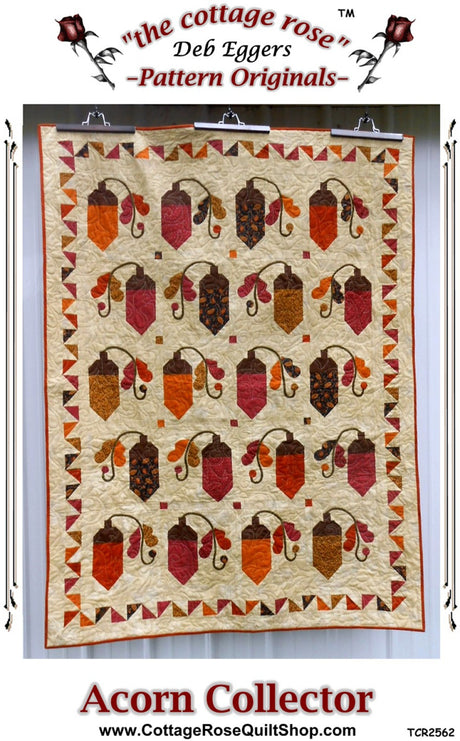 Acorn Collector Quilt Pattern by Cottage Rose