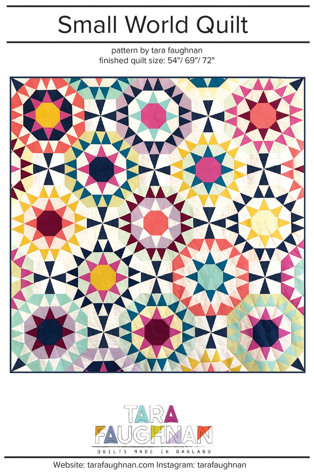 Small World Quilt Pattern by Tara Faughnan