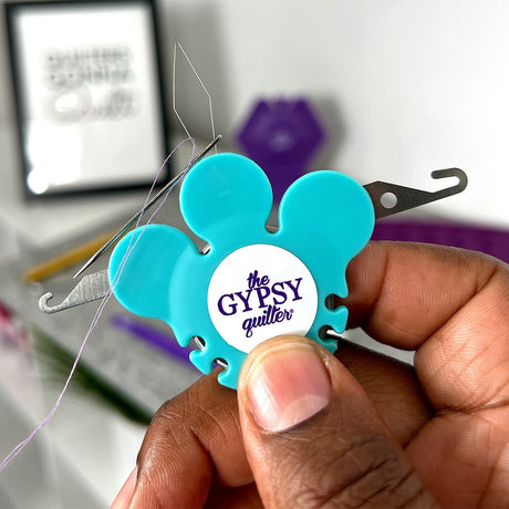 The Gypsy Quilter 3 In 1 Needle Threader with Cutter by The Gypsy Quilter