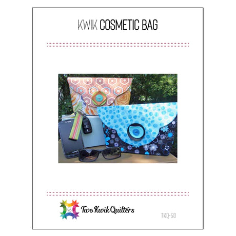 Kwik Cosmetic Bag Pattern by Karie Jewell