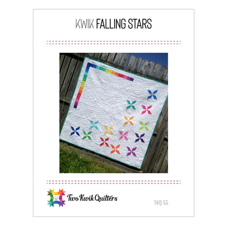 Kwik Falling Stars Quilt Pattern by Karie Jewell