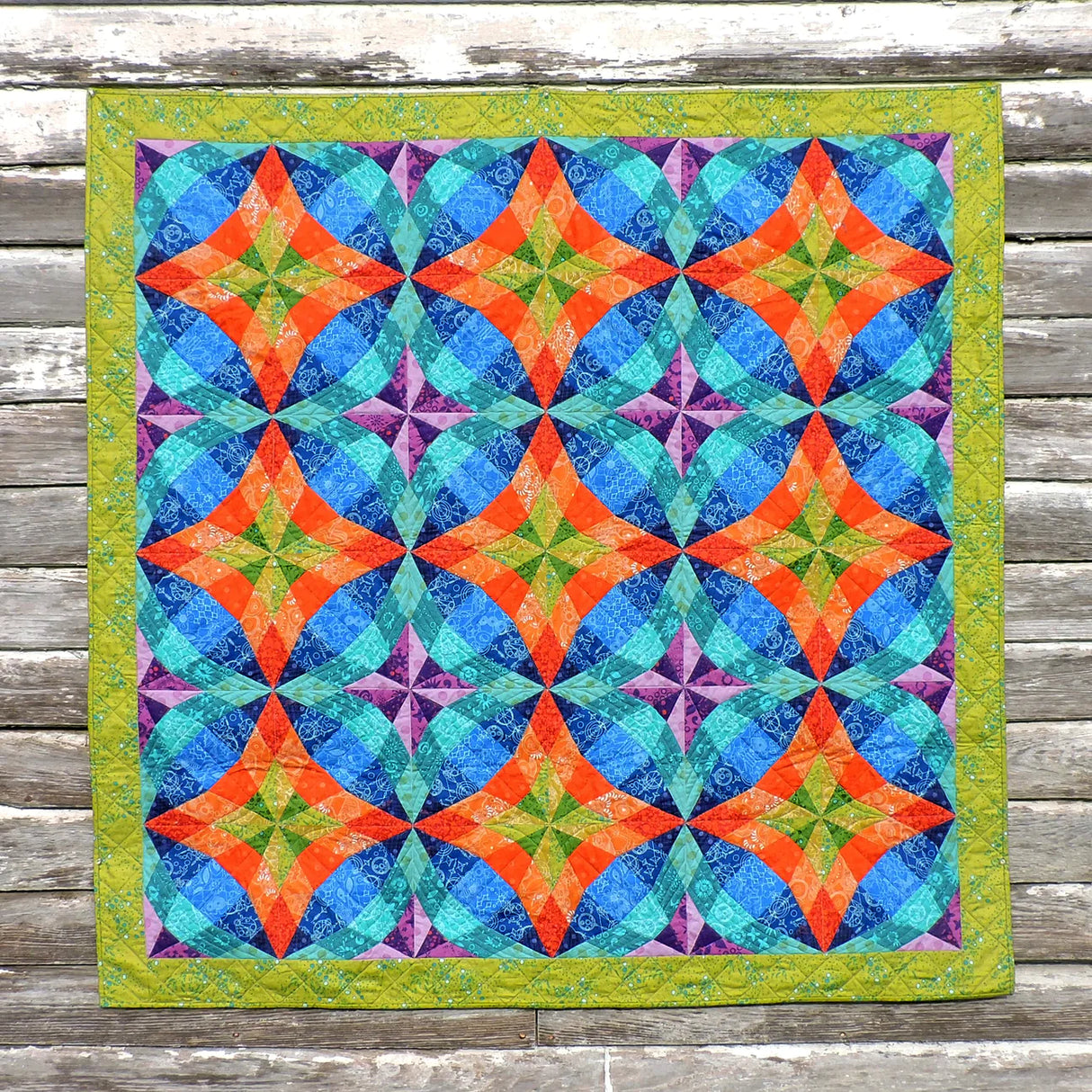Kaleidoscope Quilt Pattern by Karie Jewell