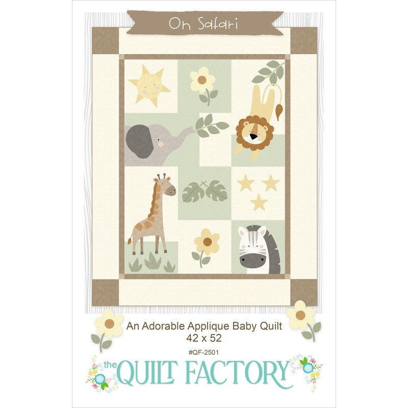 On Safari Quilt Pattern by The Quilt Factory