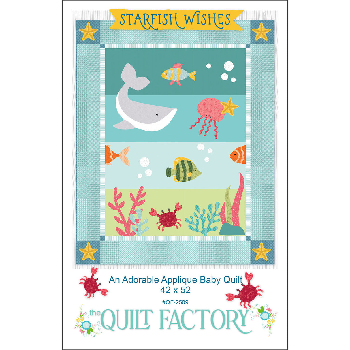 Starfish Wishes Quilt Pattern by The Quilt Factory