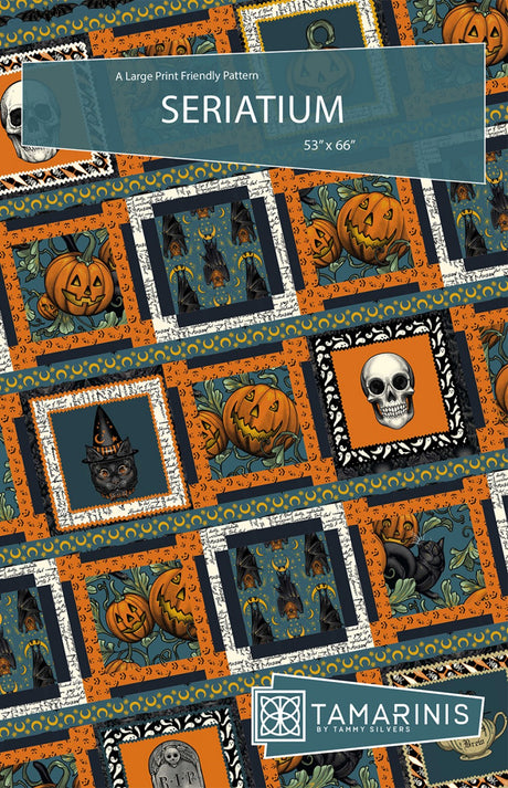 Seriatim Quilt Pattern by Tamarinis