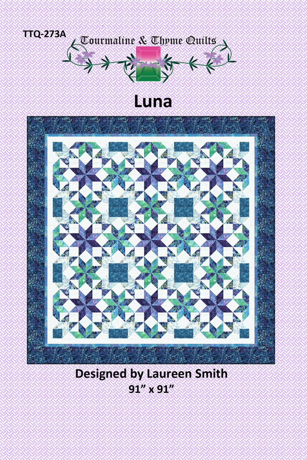 Luna Quilt Pattern by Touramaline & Thyme