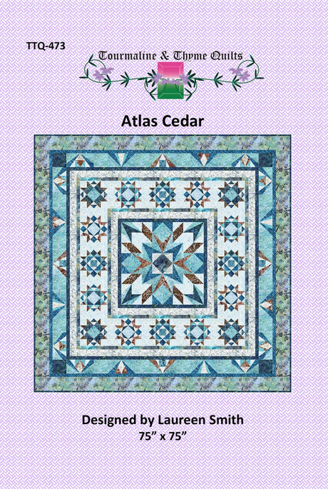 Atlas Cedar Quilt Pattern by Tourmaline & Thyme Quilts
