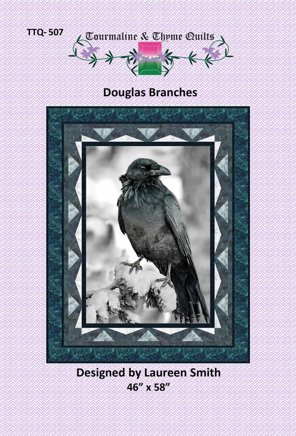 Douglas Branches Quilt Pattern by Tourmaline & Thyme Quilts