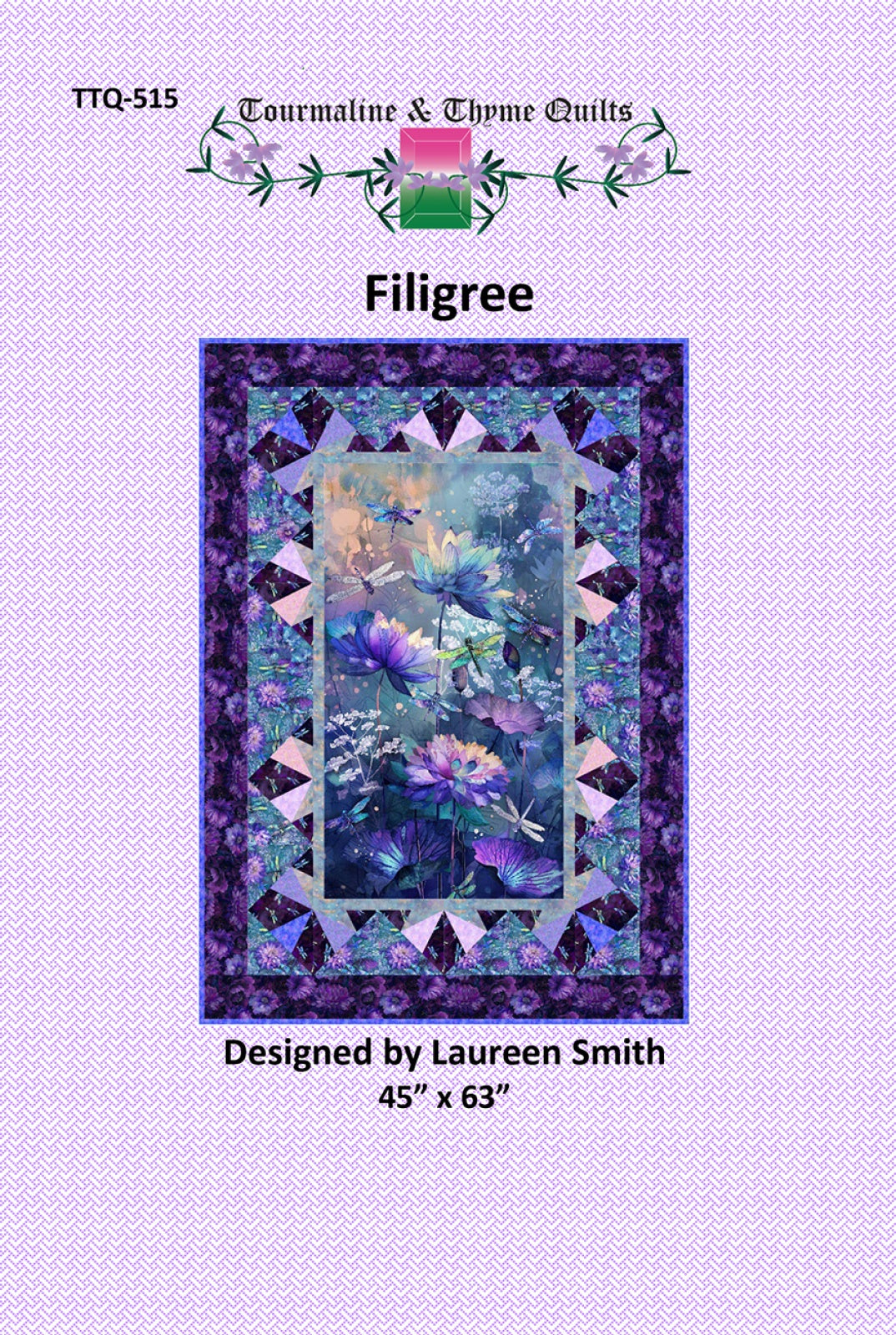 Filigree Quilt Pattern by Touramaline & Thyme