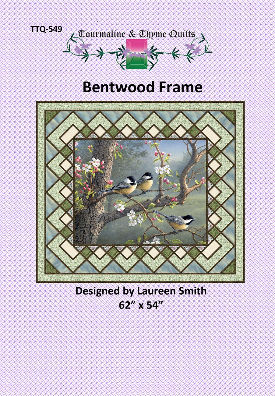 Bentwood Frame Quilt Pattern by Touramaline & Thyme