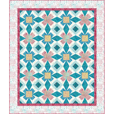 Coral and Waves Quilt Pattern by The Whimsical Workshop