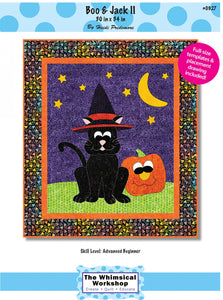 Boo and Jack II Quilt Pattern by The Whimsical Workshop