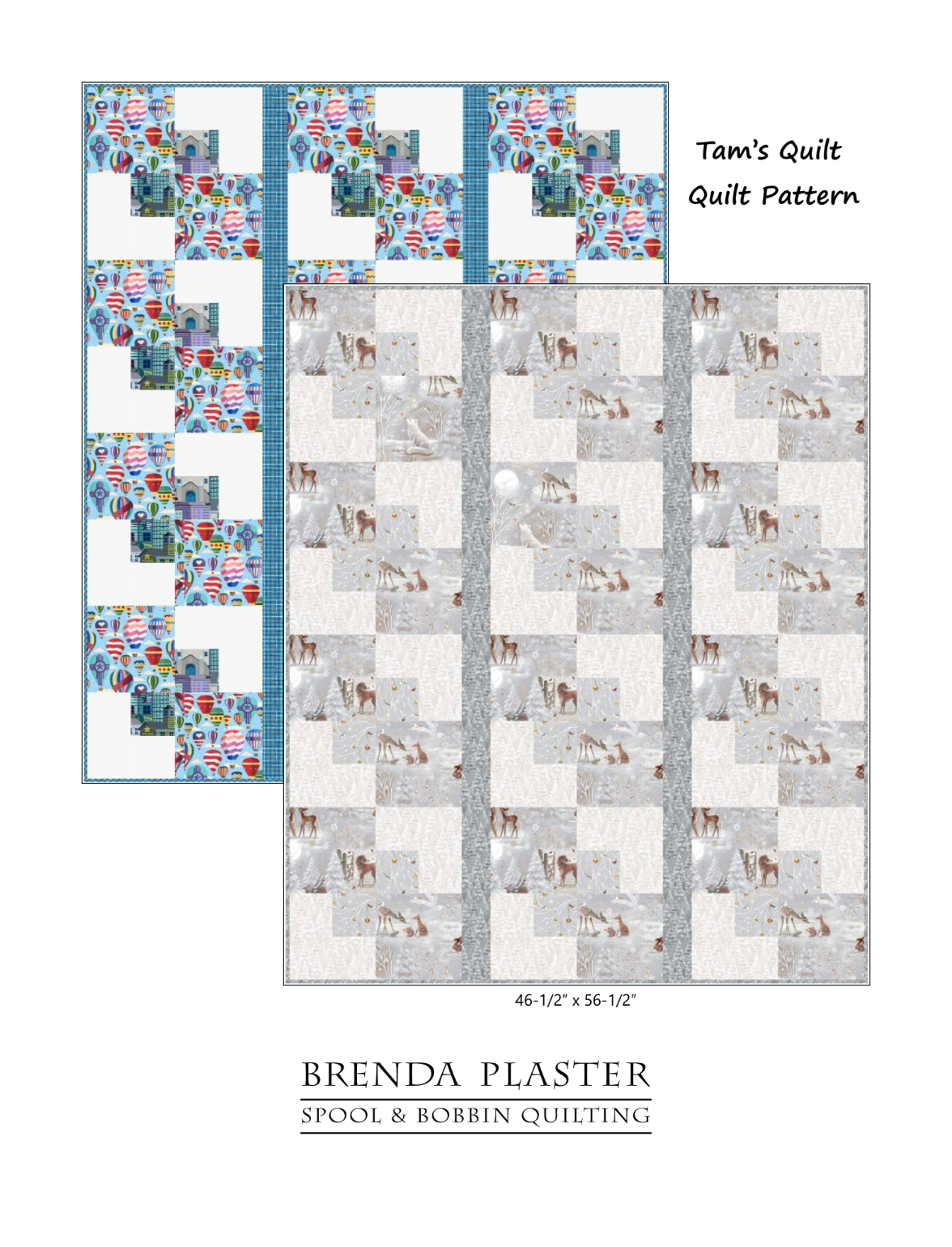 Tam's Quilt Downloadable Pattern by Spool and Bobbin