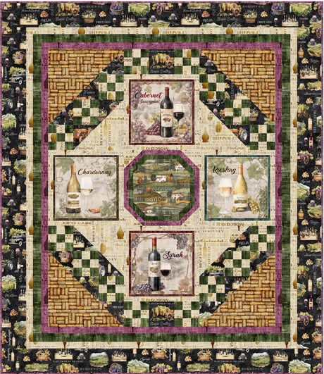 Tasting Tour Downloadable Pattern by Pine Tree Country Quilts