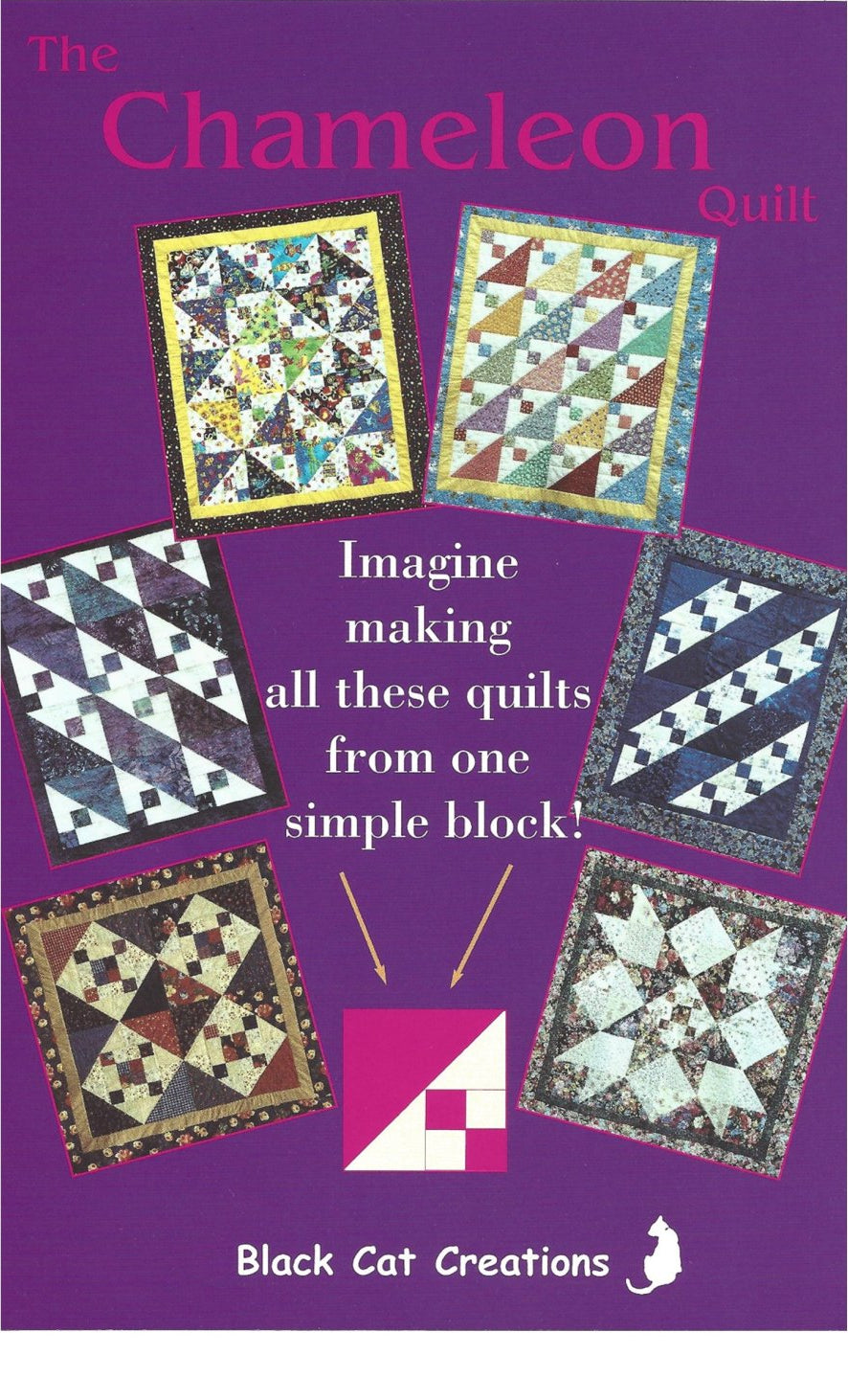 The Chameleon Quilt Downloadable Pattern by Black Cat Creations