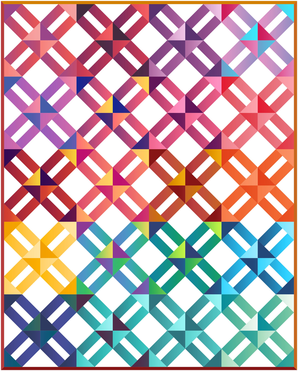 Ticker Tape 2.0 Downloadable Pattern by Needle In A Hayes Stack