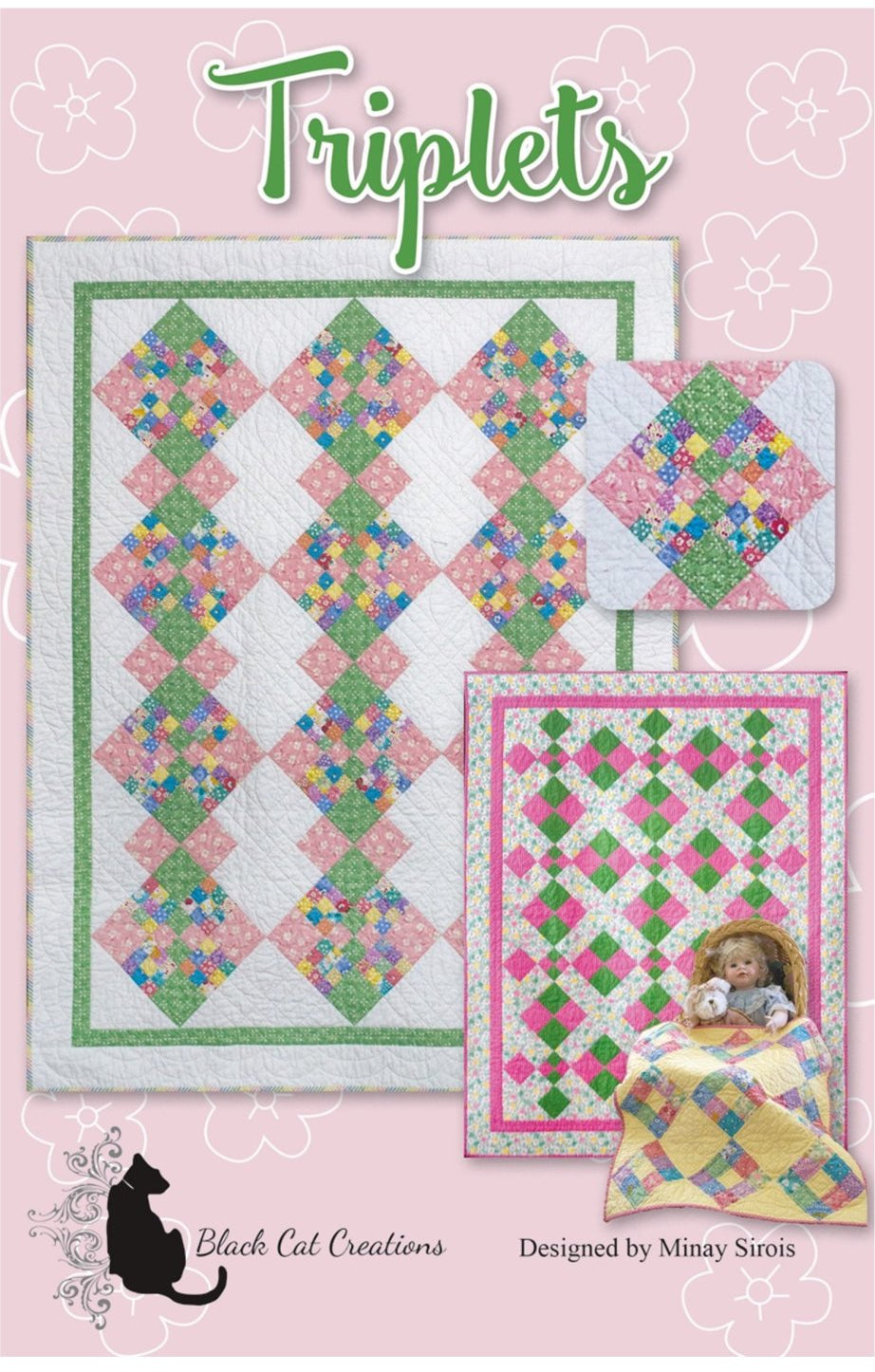 Triplets Downloadable Pattern by Black Cat Creations