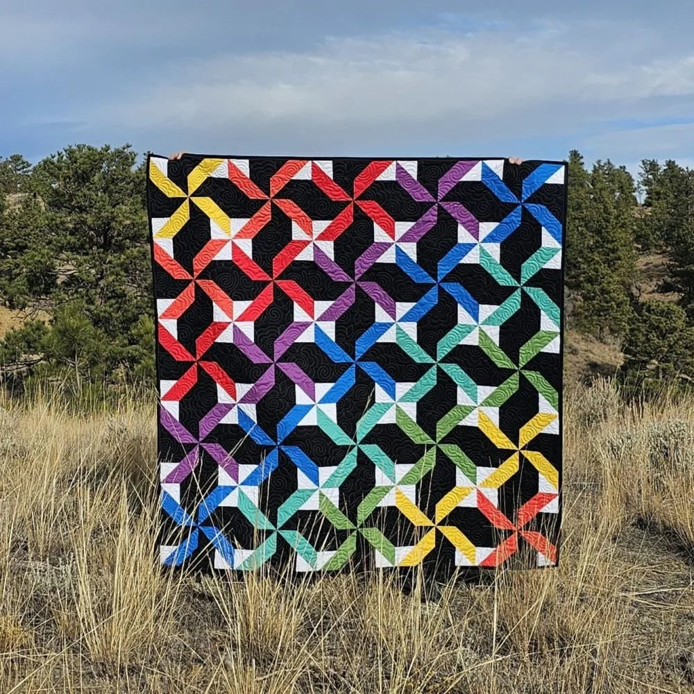 Twirly Downloadable Pattern by Staci W Quilts