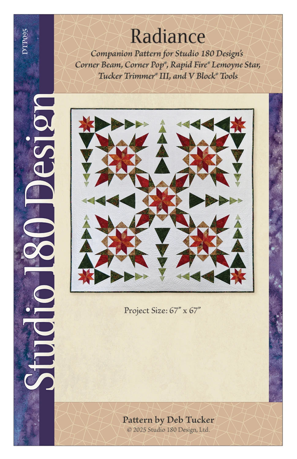 Radiance Quilt Pattern by Studio 180 Designs