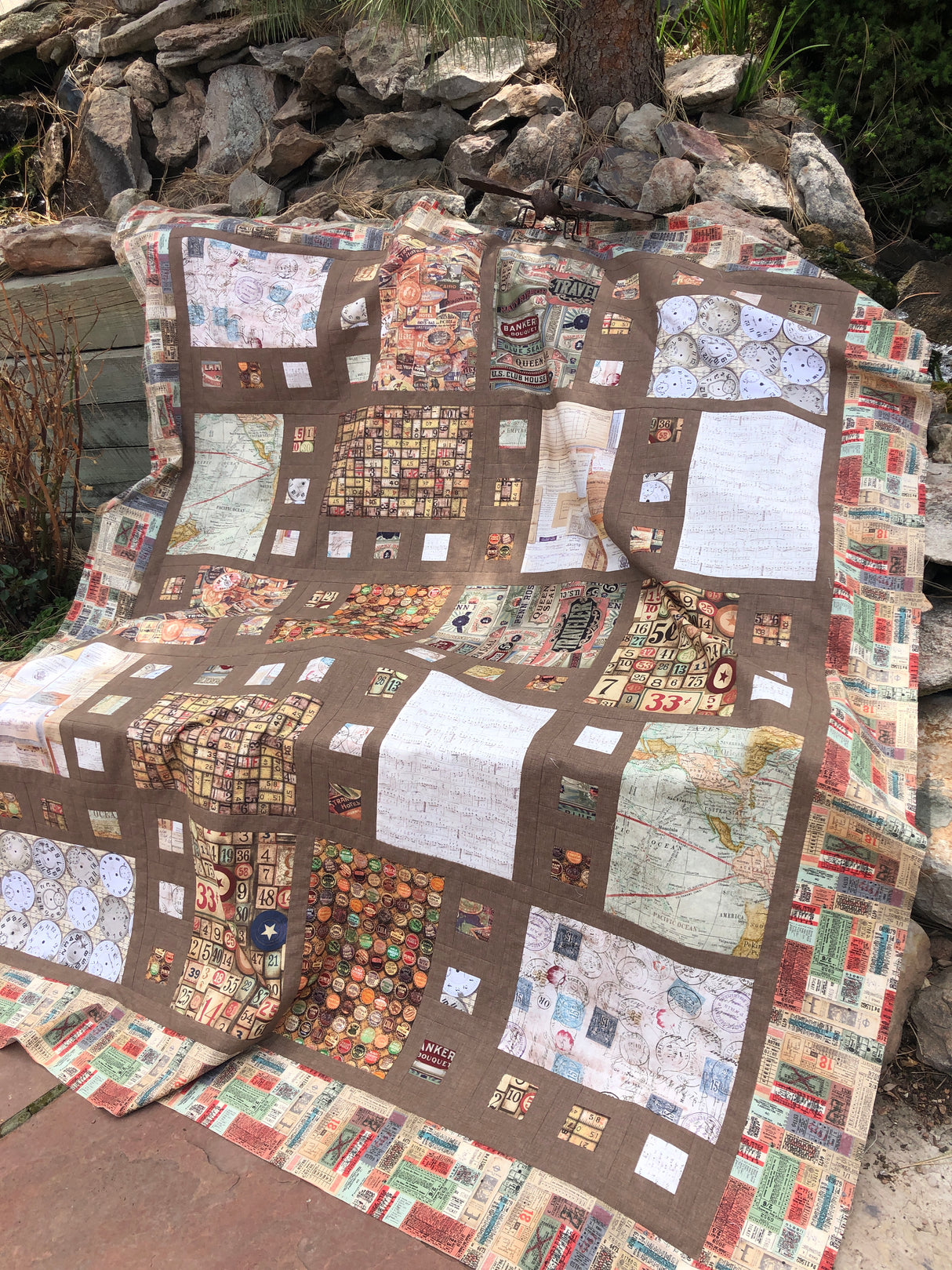 Un Zipped Downloadable Pattern by Quilting Renditions