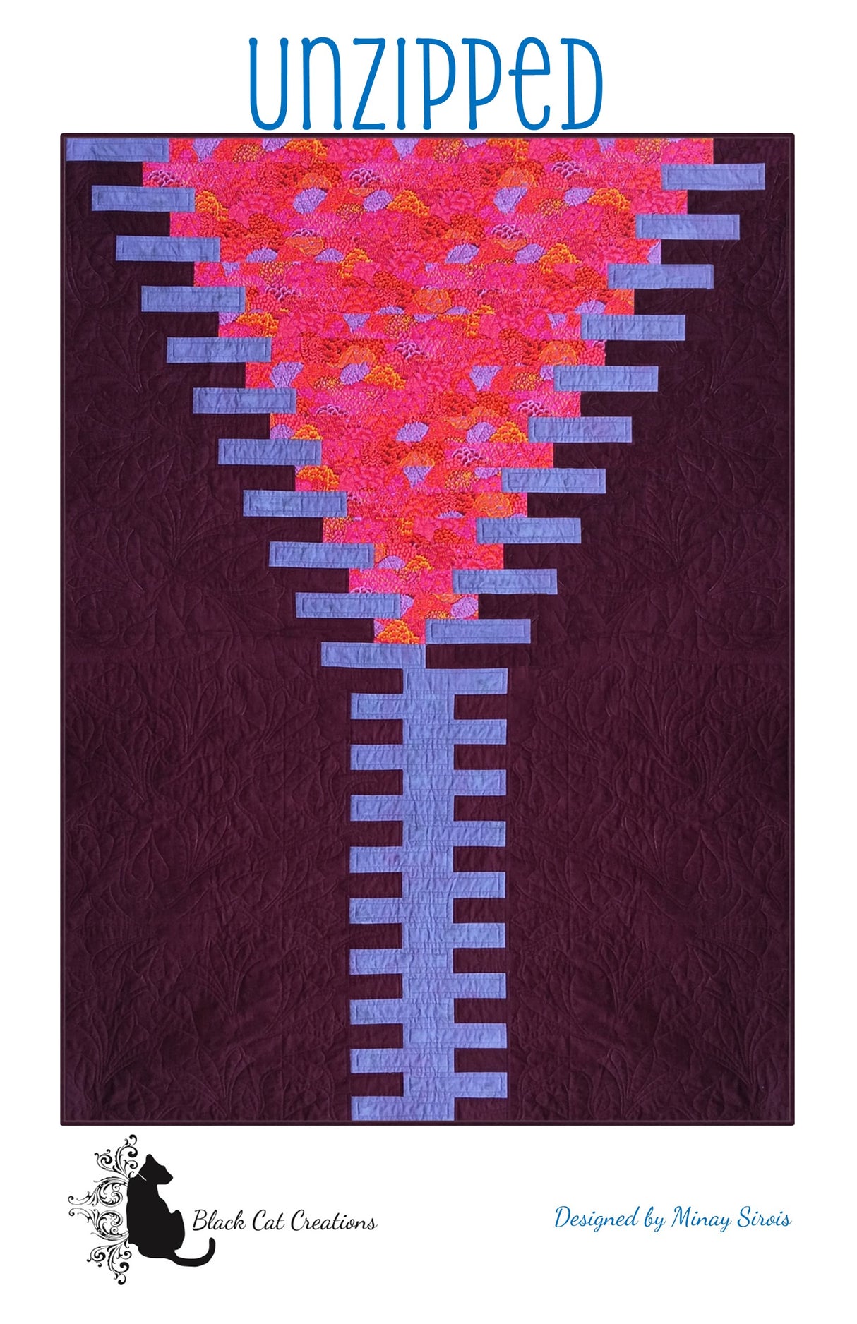 Unzipped Downloadable Pattern by Black Cat Creations