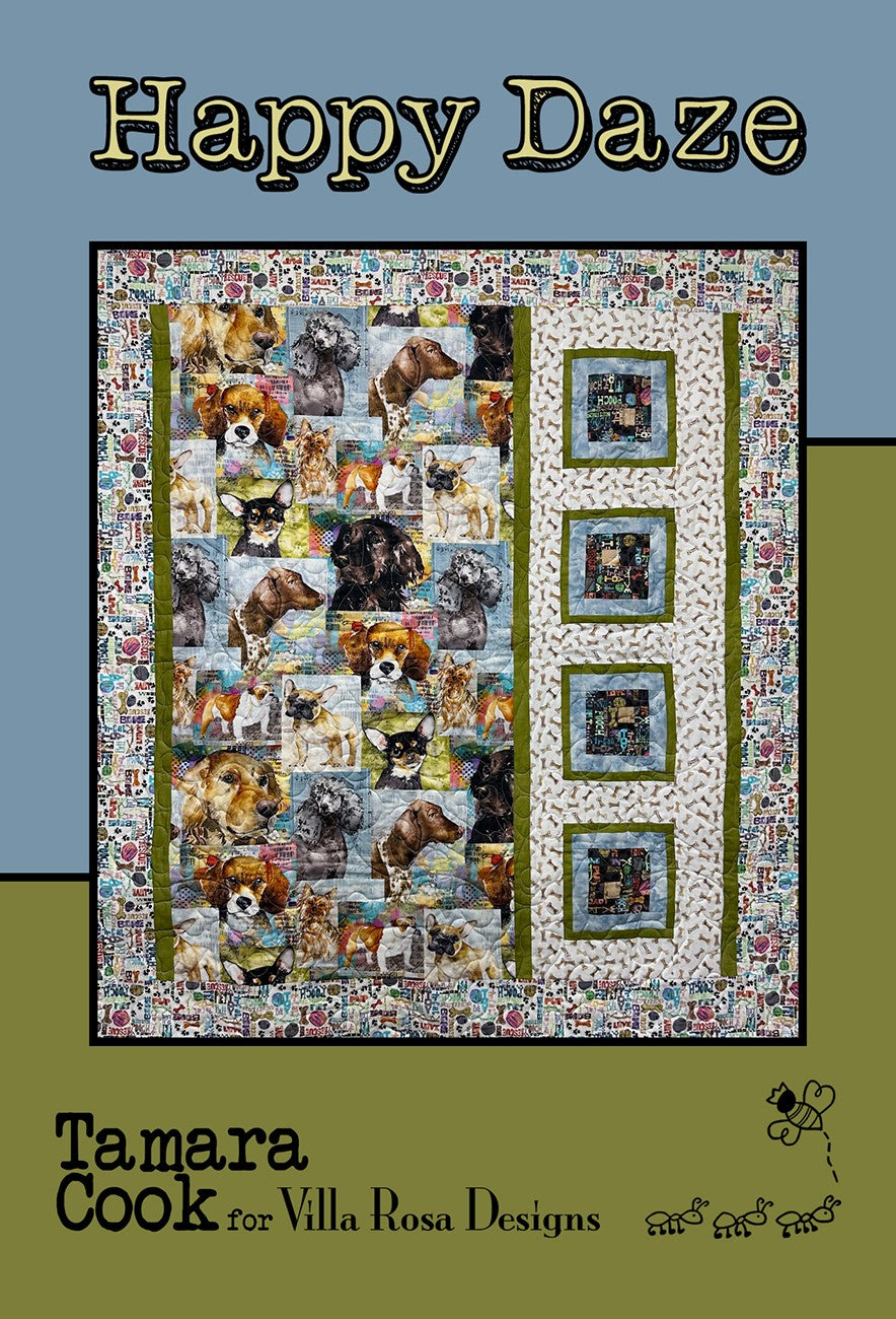 Happy Daze Quilt Pattern by Villa Rosa Designs