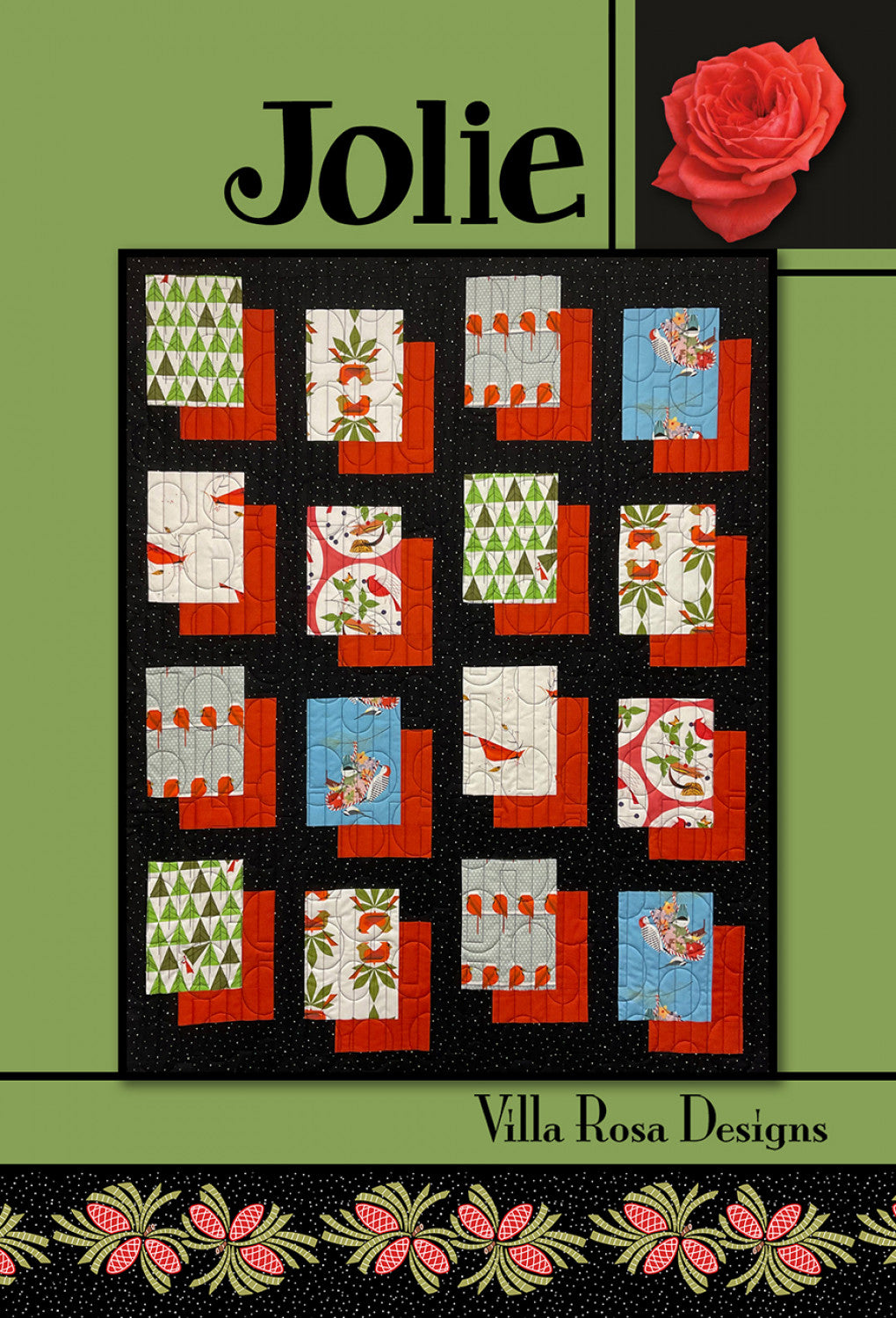 Jolie Quilt Pattern by Villa Rosa Designs