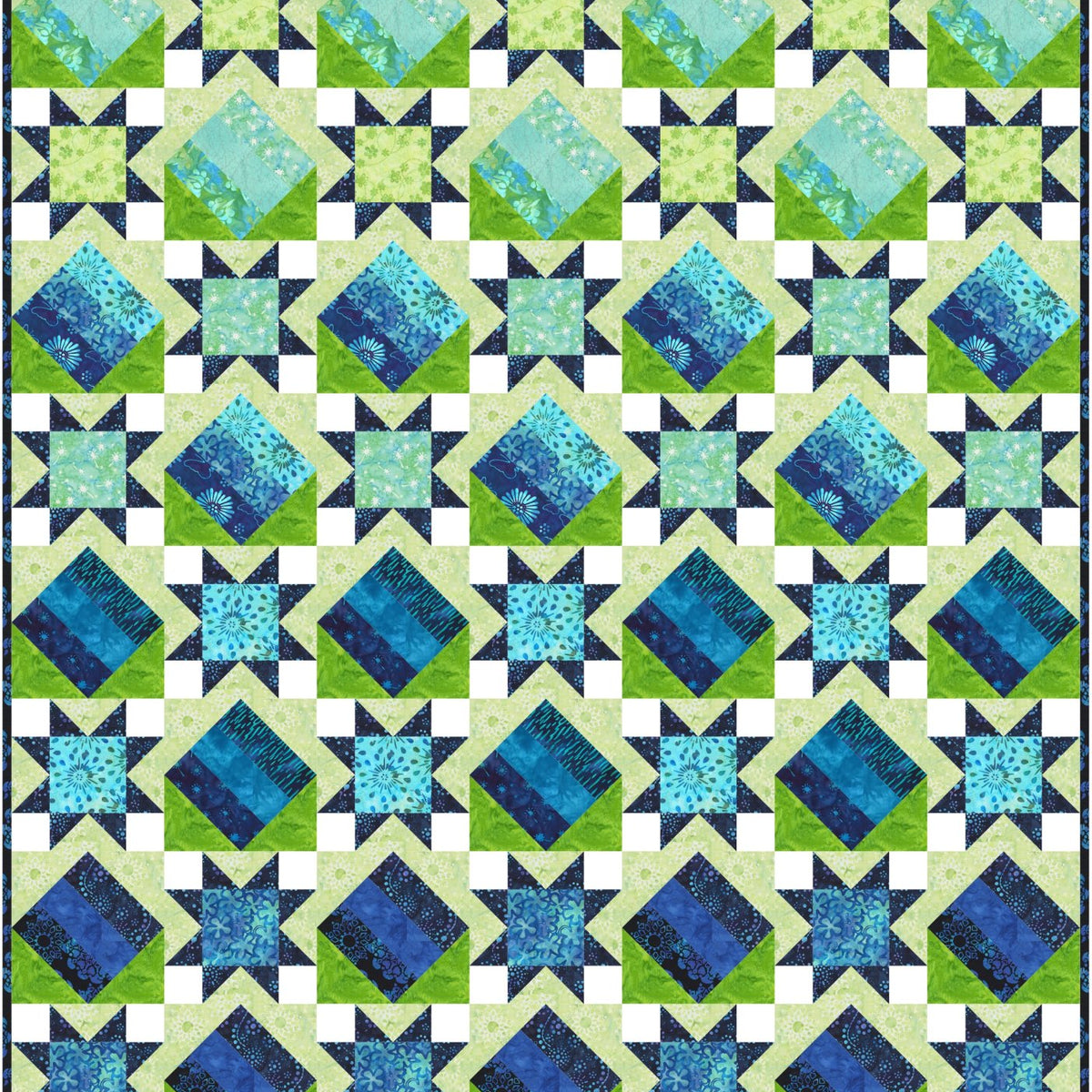 Vibrant Stars Downloadable Pattern – Quilting Books Patterns and Notions