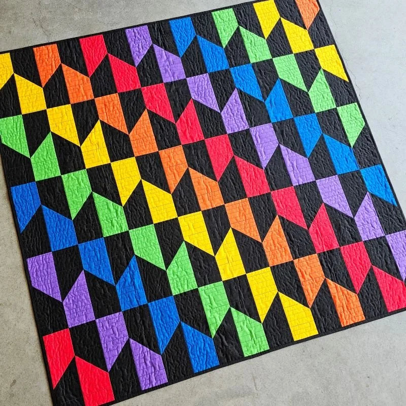 Vibrant Downloadable Pattern by Staci W Quilts