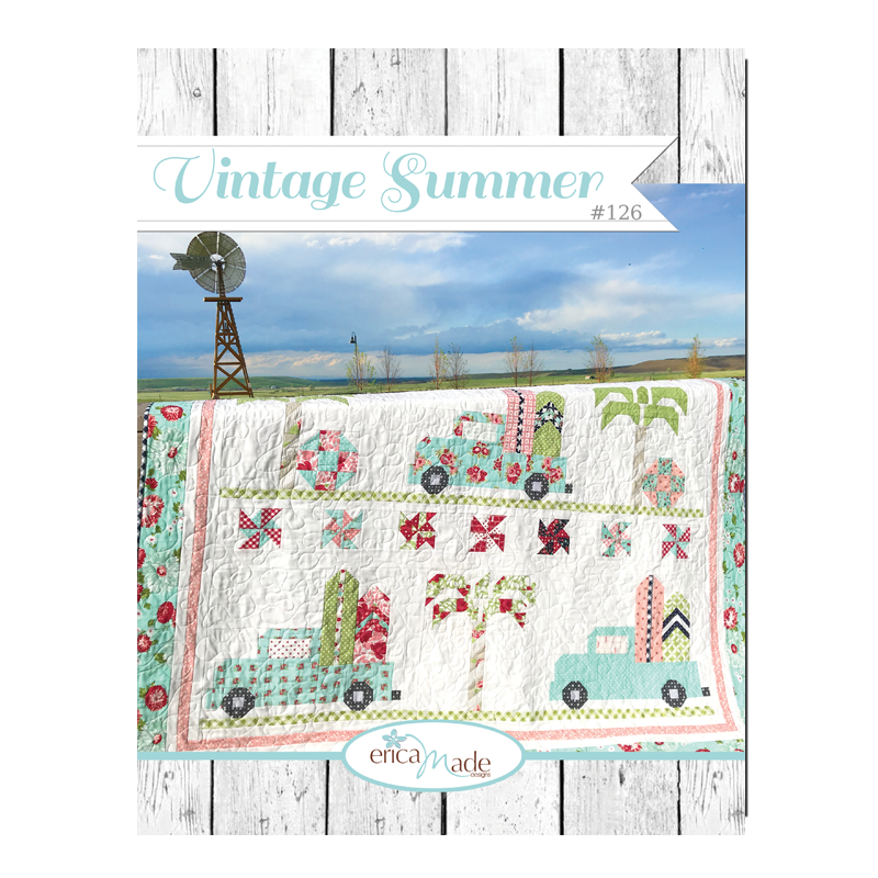 Vintage Summer Quilt Pattern by Confessions of a Homeschooler