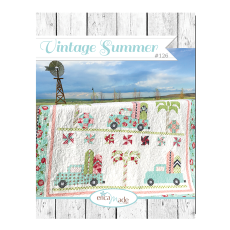 Vintage Summer Quilt Pattern by Confessions of a Homeschooler
