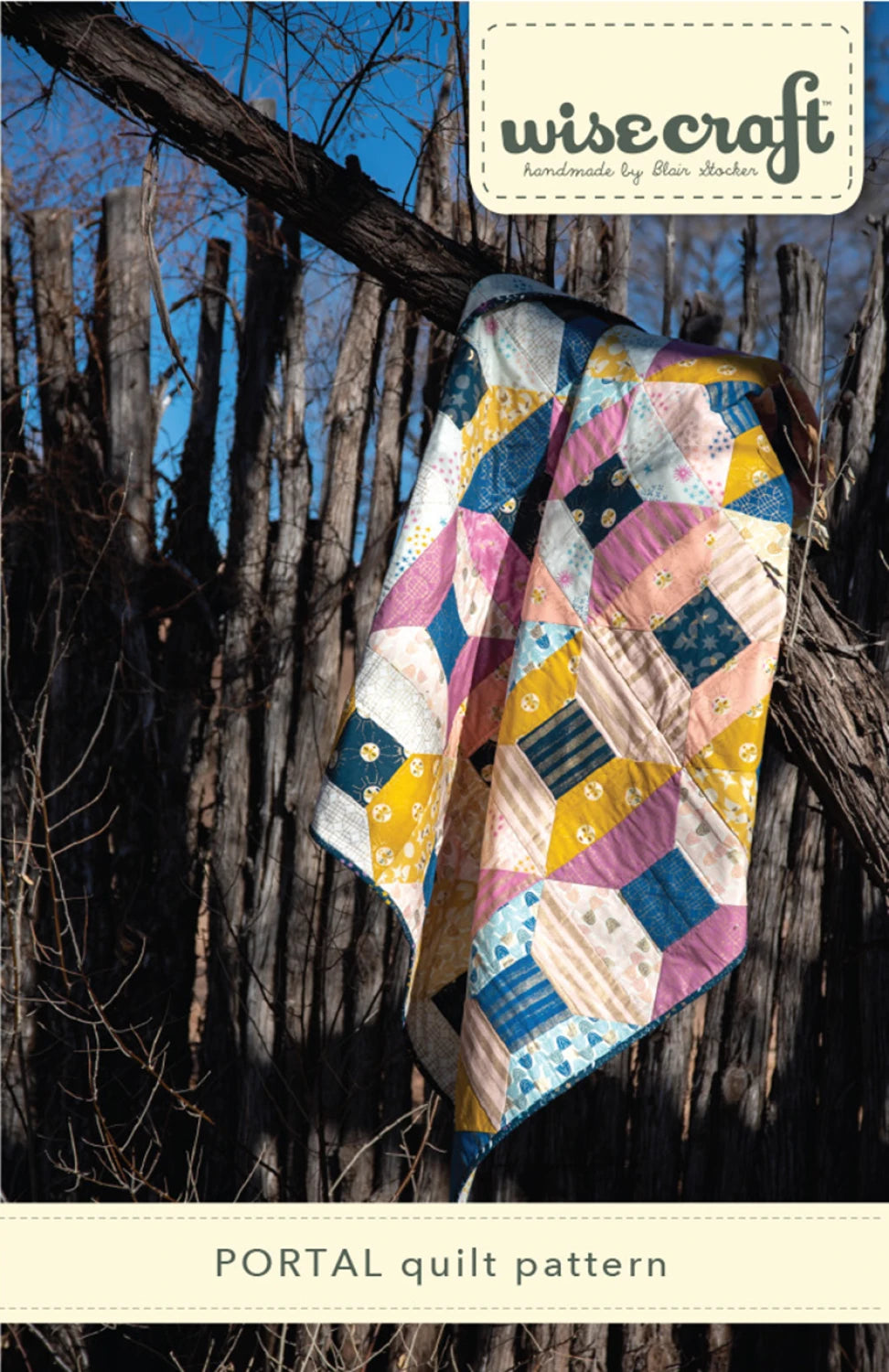 Portal Quilt Pattern by Wise Craft LLC