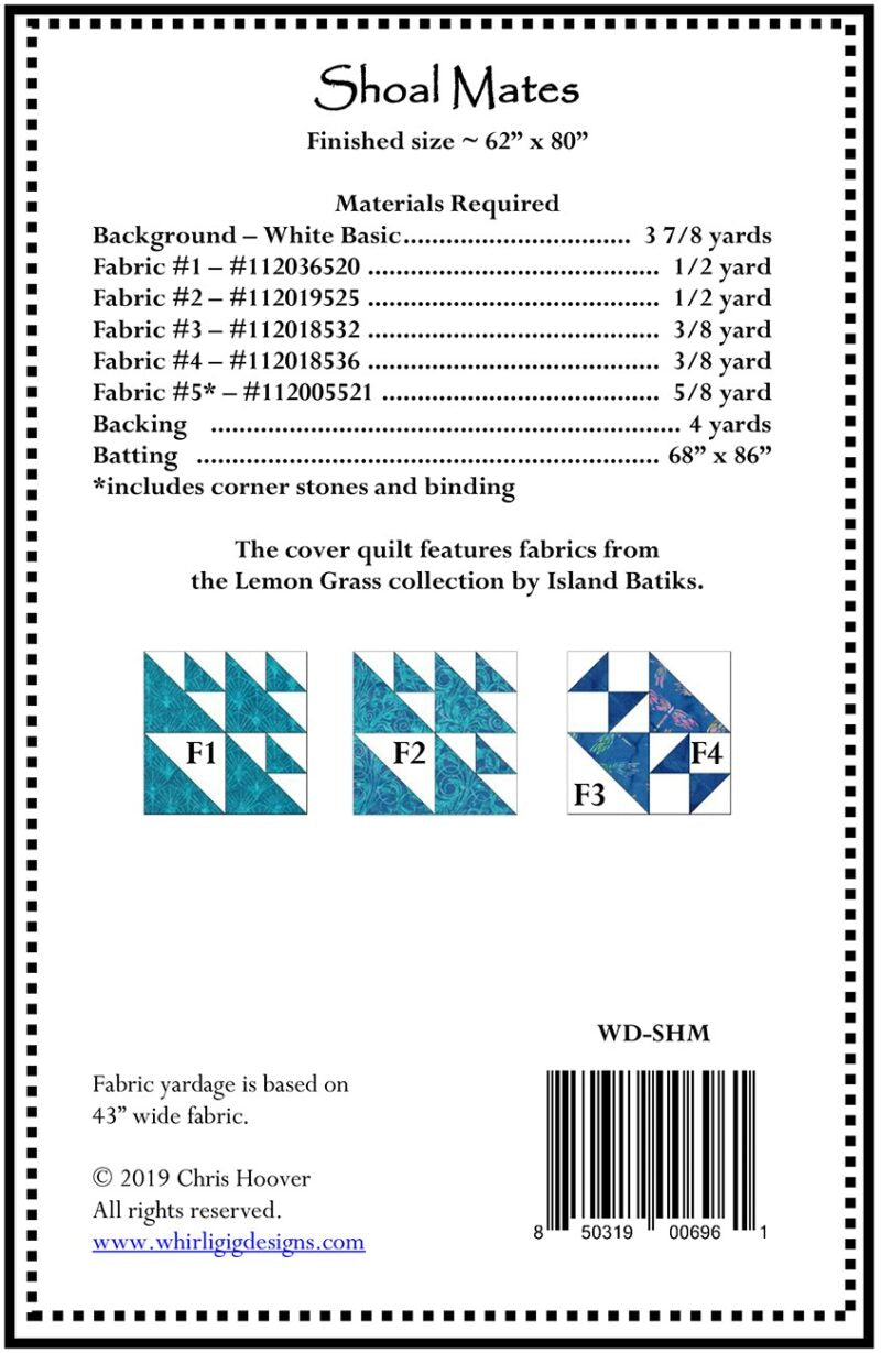 Shoal Mates Downloadable Pattern