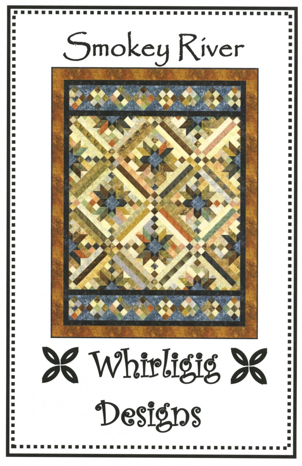 Smokey River Quilt Pattern by Whirligig Designs