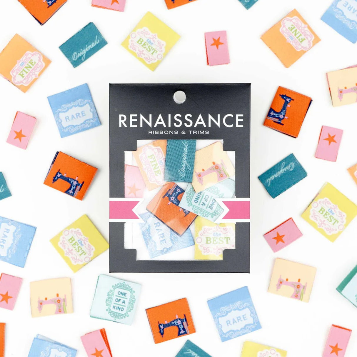 Market Days - Woven Label Pack by Renaissance Ribbons Inc