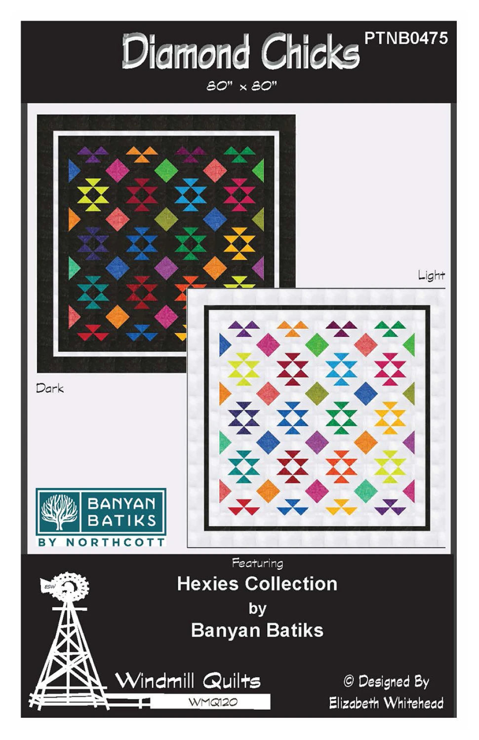 Diamond Chicks Quilt Pattern by Windmill Quilts