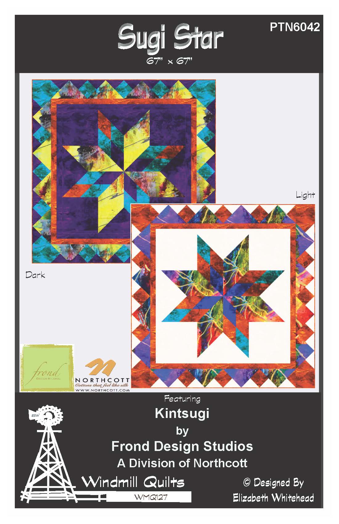 Sugi Star Downloadable Pattern by Windmill Quilts