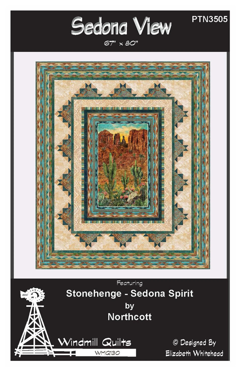 Sedona View Quilt Pattern by Windmill Quilts
