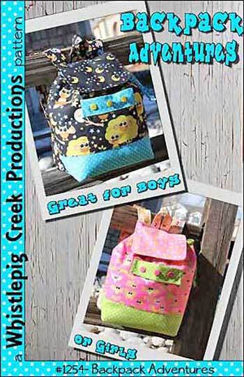 Backpack Adventures Pattern by Whistlepig Creek Productions