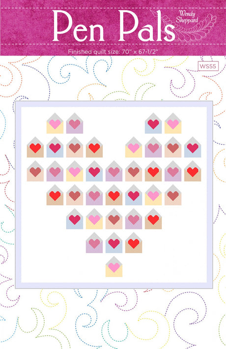 Pen Pals Quilt Pattern by Wendy Sheppard