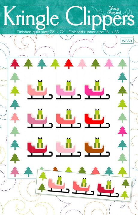 Kringle Clippers Quilt Pattern by Wendy Sheppard