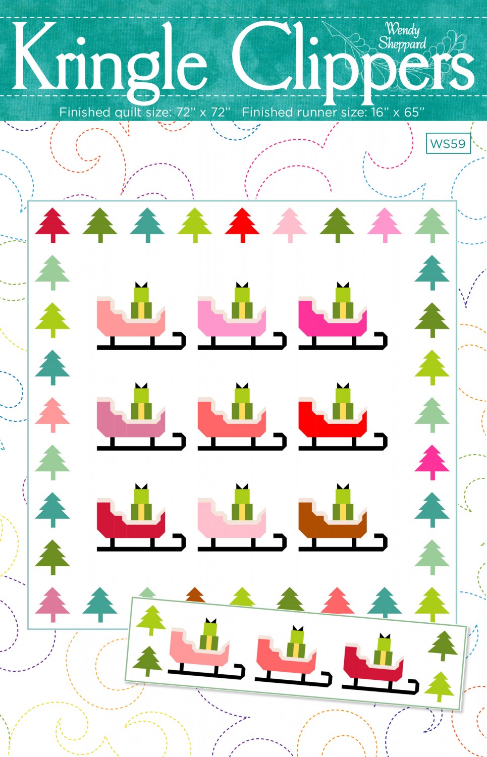 Kringle Clippers Quilt Pattern by Wendy Sheppard