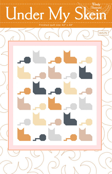 Under My Skein Quilt Pattern by Wendy Sheppard