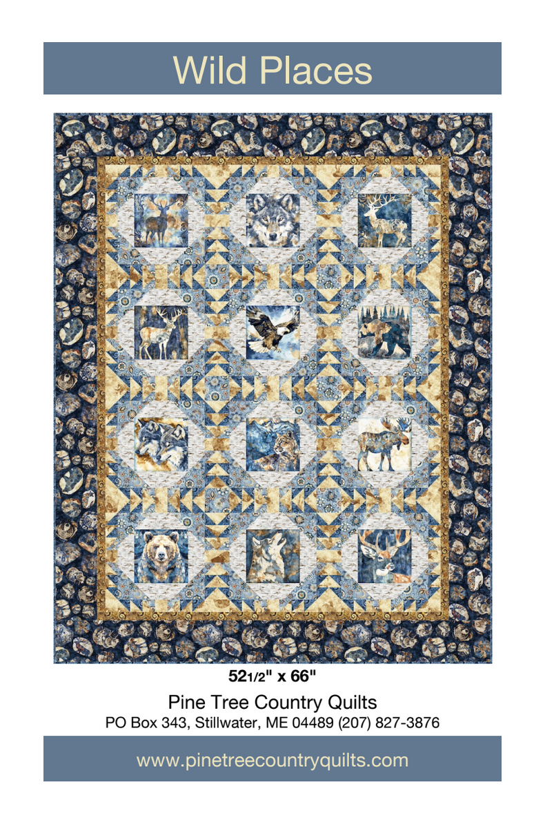 Wild Places Downloadable Pattern – Quilting Books Patterns and Notions