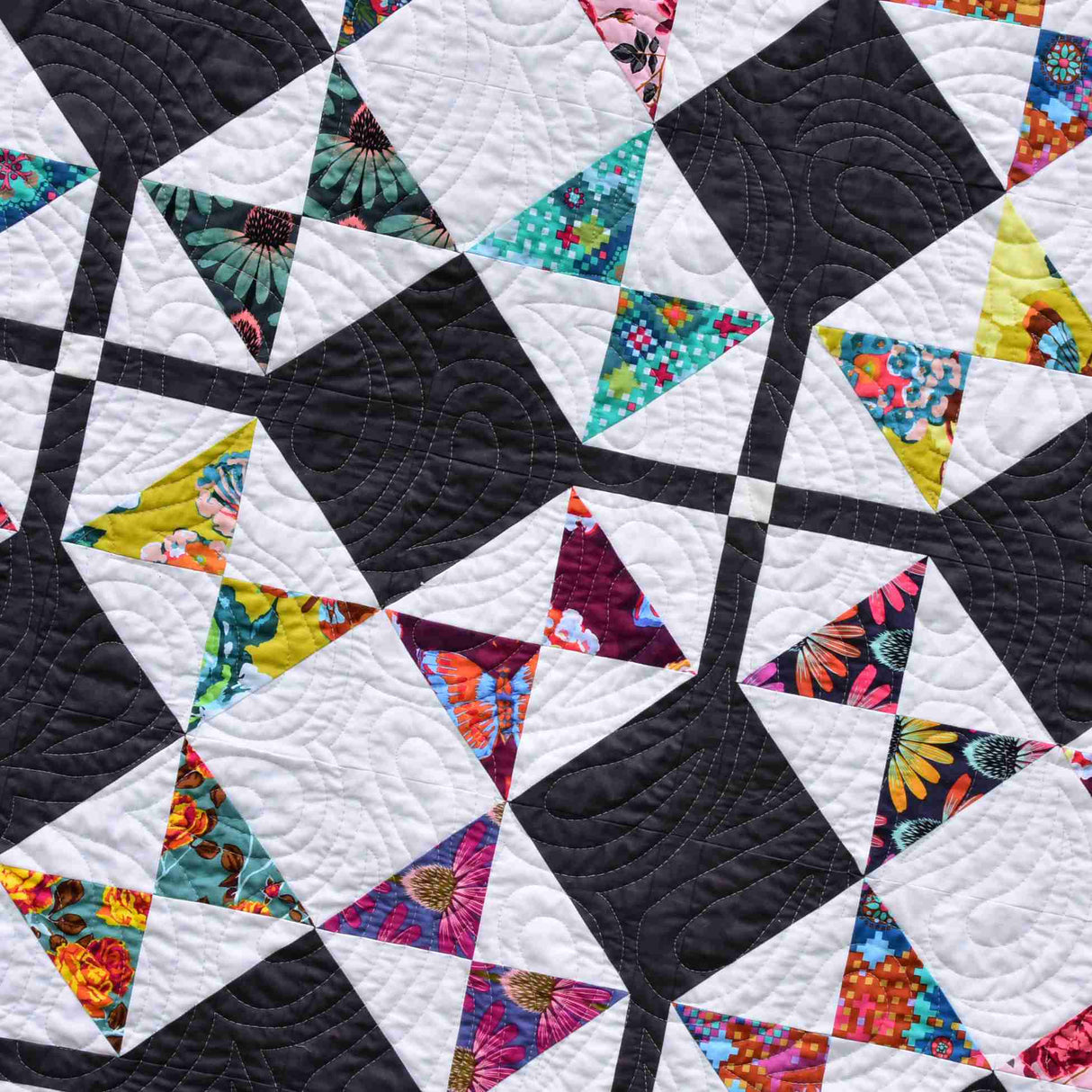 Willow Lily Quilt Pattern by Meadow Mist Designs