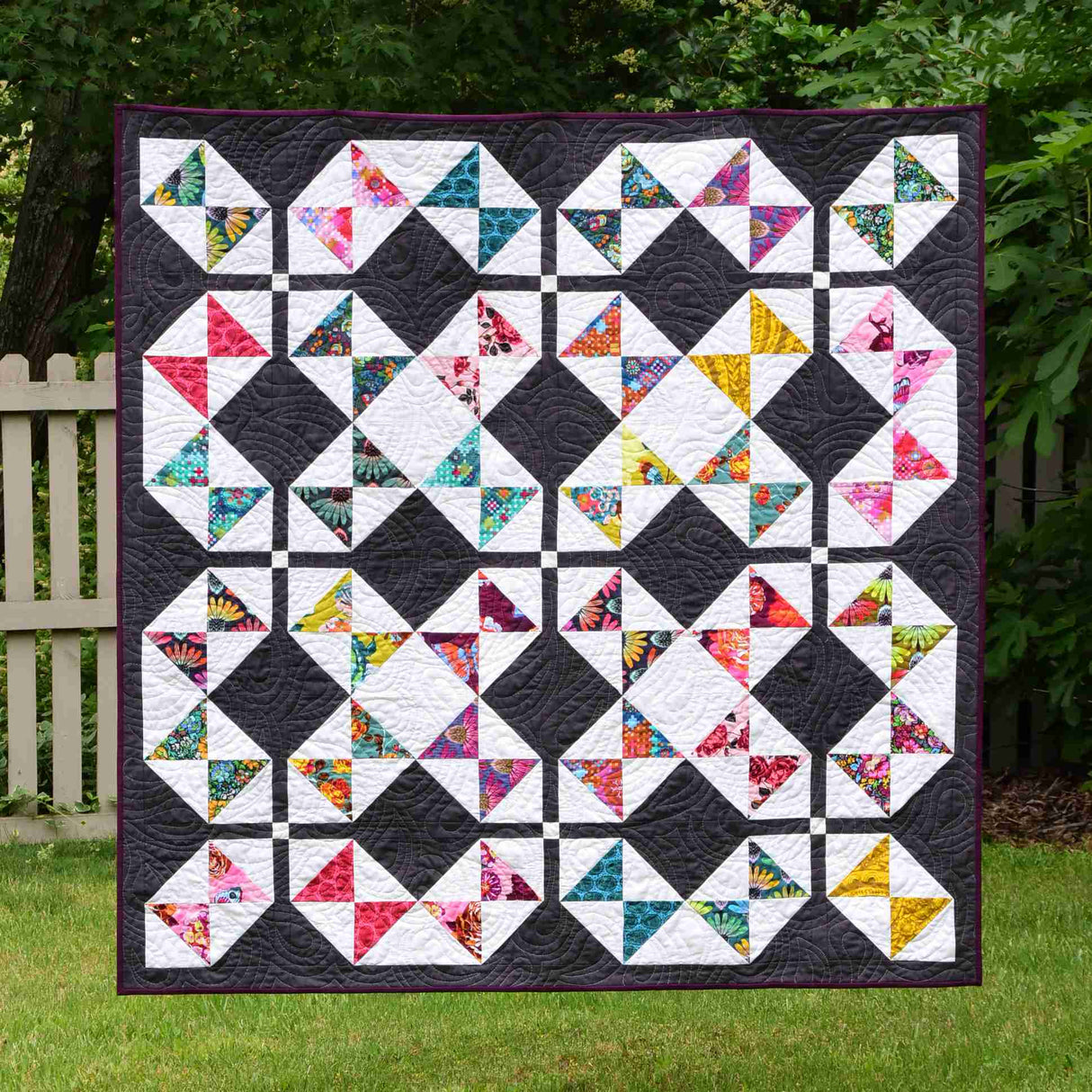 Willow Lily Quilt Pattern by Meadow Mist Designs