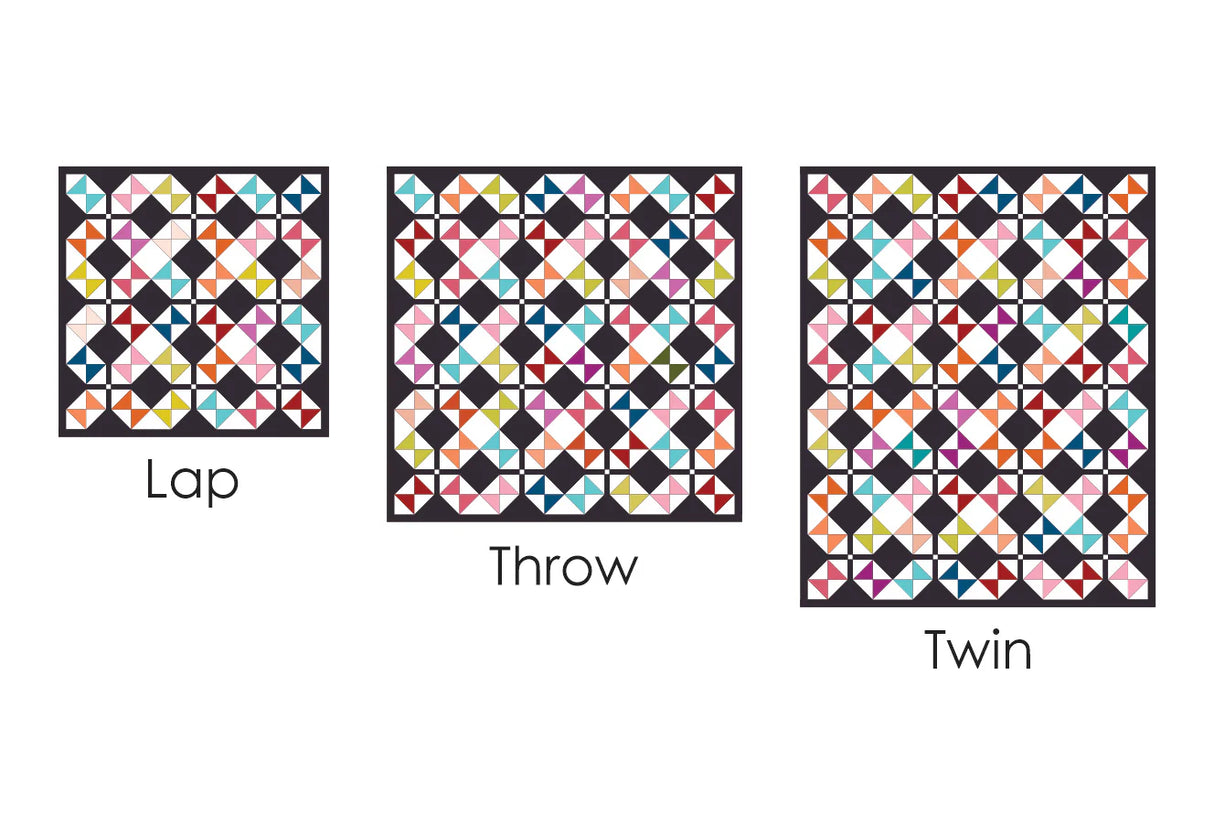 Willow Lily Quilt Pattern by Meadow Mist Designs